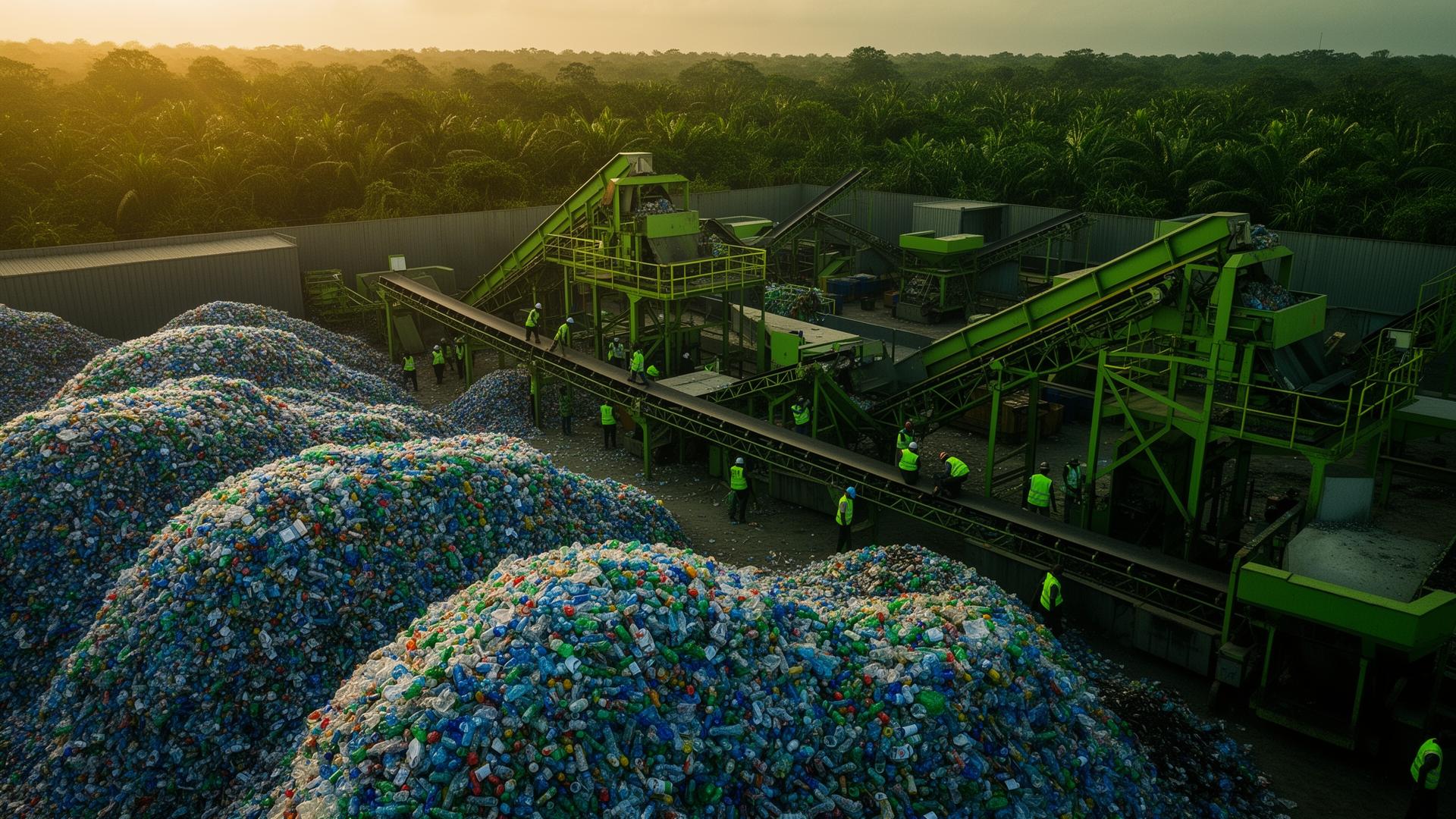 EhenGreen recycling facility in Nigeria